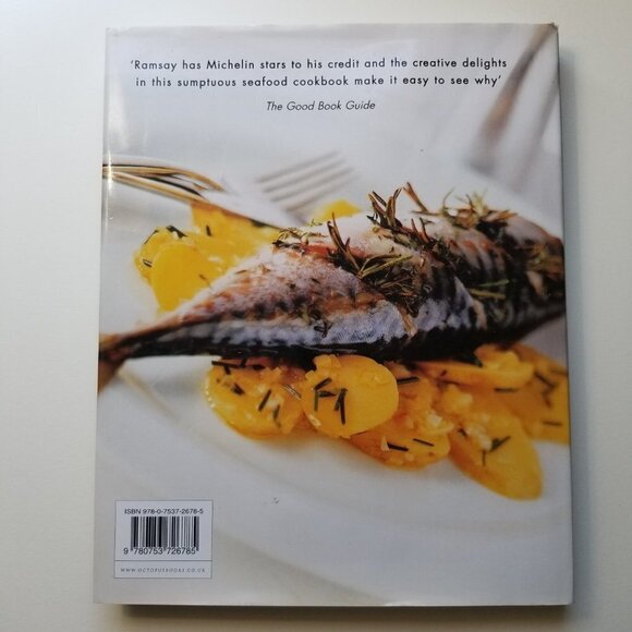 Gordon Ramsay's Cookbook Passion for Seafood with Roz Denny Hardcover 2013 - Picture 3 of 16